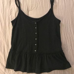 Abercrombie peplum cami